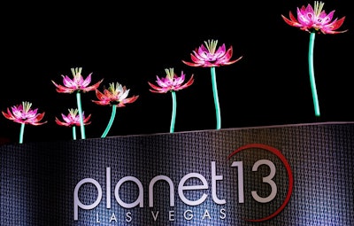 Giant Rooftop Led Lotus Flowers P13