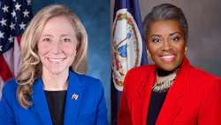 Virginia gubernatorial candidates Abigail Spanberger (left), a former Democratic U.S. House representative, and Winsome Earle-Sears, Virginia's current Republican lieutenant governor, are squaring off in the Nov. 4, 2025, election.