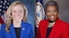 Virginia gubernatorial candidates Abigail Spanberger (left), a former Democratic U.S. House representative, and Winsome Earle-Sears, Virginia's current Republican lieutenant governor, are squaring off in the Nov. 4, 2025, election.