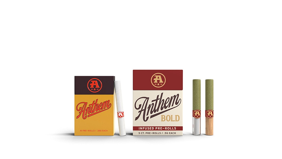 Curaleaf Launches Anthem Bold Infused Pre-Rolls in 4 States
