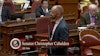 California State Sen. Christopher Cabaldon, D-Yolo, discusses Assembly Bill 564 on Sept. 10 on the Senate floor.