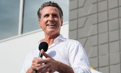 California Gov. Gavin Newsom