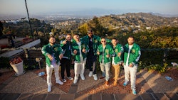 Jeeter team with NBA hall-of-famer Dwyane Wade.