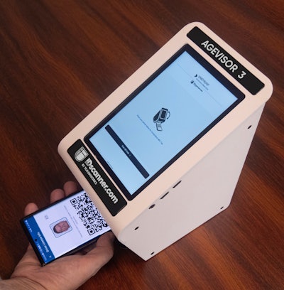 mDL Verification with TokenWorks Stationary AV3 ID scanner.