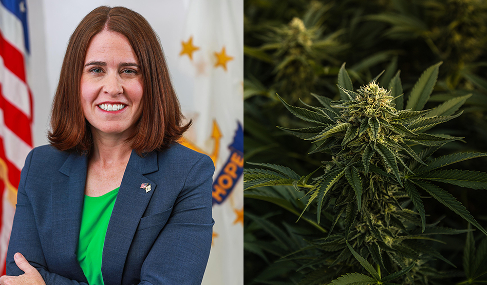 Rhode Island Cannabis Control Commission Chair Kim Ahern stepped down.