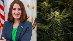Rhode Island Cannabis Control Commission Chair Kim Ahern stepped down.