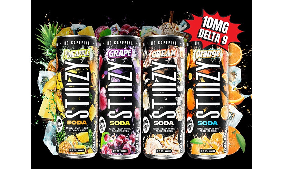 STIIIZY Debuts High-Dose Hemp-Derived THC Seltzers and Sodas