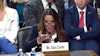 Sara Carter, President Donald Trump's nominee to be the director of the White House Office of National Drug Control Policy, testifies during her confirmation hearing Sept. 17 before the Senate Judiciary Committee.