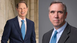 Oregon U.S. Sens. Ron Wyden (left) and Jeff Merkley.