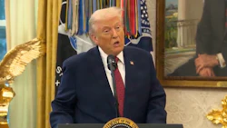 President Donald Trump confirms on Monday that he's considering an executive order to reclassify cannabis.