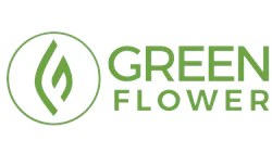Green flower Logo