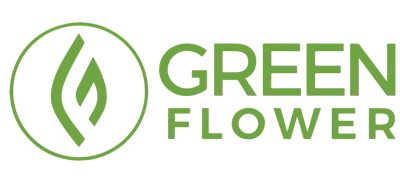 Green flower Logo