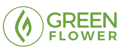 Green flower Logo