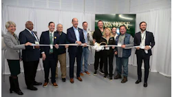 Ribbon-cutting ceremony at Dark Horse Cannabis cultivation facility in Richmond, Ky.