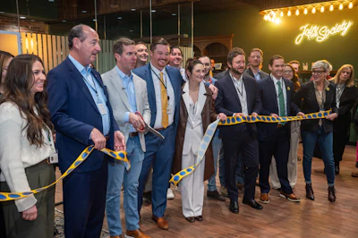 Ribbon cutting ceremony at Speakeasy Dispensary in Lexington, Ky.