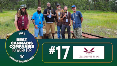 Grasshopper Farms' Colorado team at Cannabis Carnival, a weekend camping event full of vendors, food trucks, attractions, and fun times together.