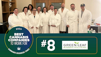 Green Leaf’s management team kicks off its annual three-day leadership retreat in Las Vegas with a spa day, including massages and wellness experiences.