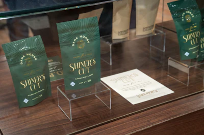 A Dark Horse Cannabis flower product in Kentucky.