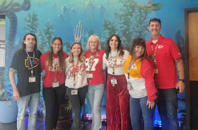 'Red Friday' celebrations at Kansas City Cannabis' Lake Lotawana location before the Kansas City Chiefs' opening game.