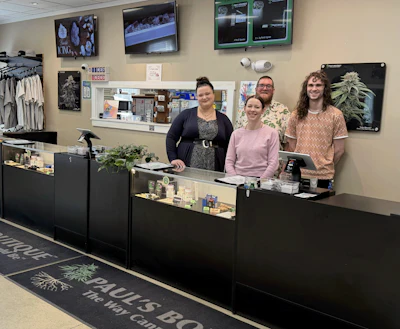 Members of Paul's Boutique retail team in North Windham, Maine