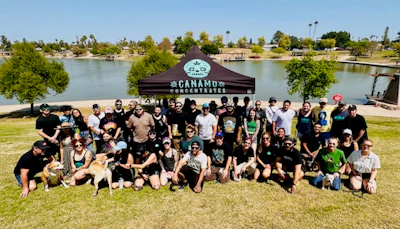 Sonoran Roots' companywide 'Annual Park Clean Up Event' held at Kiwanis Park in Tempe, Ariz., in March 2025. The event is organized by the Culture Committee as part of the Community Service Initiative.