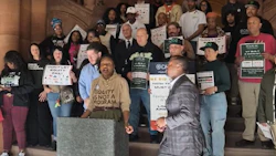 CAURD Inc. convened equity cannabis operators, advocates and stakeholders on April 28 at the New York State Capitol for its “We Did Our Part” Lobby Day.