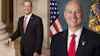 Sens. Ted Budd, R-N.C., (left) and Pete Ricketts, R-Neb., introduced the Marijuana Impact on Medicaid Act on April 20.