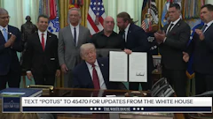 President Trump signs an executive order on April 18, 2026, to accelerate medical research into the therapeutic benefits of psychedelic drugs.