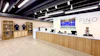 The Clermont location blends modern design with warm, natural elements to create a welcoming, sophisticated space where every detail is intentional from the moment you walk in.