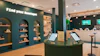 The sales floor at Sweetspot Hamilton features product display arches, self-service kiosks, designed to make the shopping experience feel approachable and intuitive.