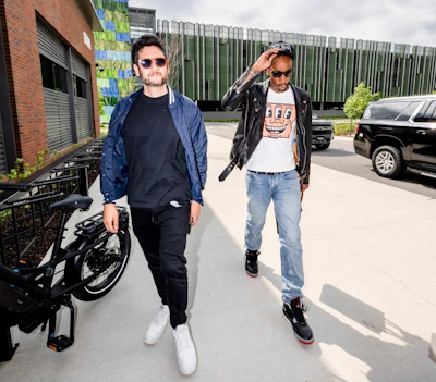 DJ Saul and Wiz Khalifa