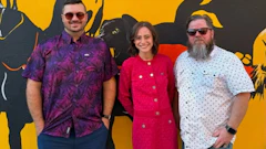 Abbey Perl (center), a sales rep with The Botanist cannabis product brand in New Jersey, with two colleagues. The Botanist sales reps recently voted to unionize with UFCW Local 360, extending the union's membership drive even further along the cannabis industry's supply chain.