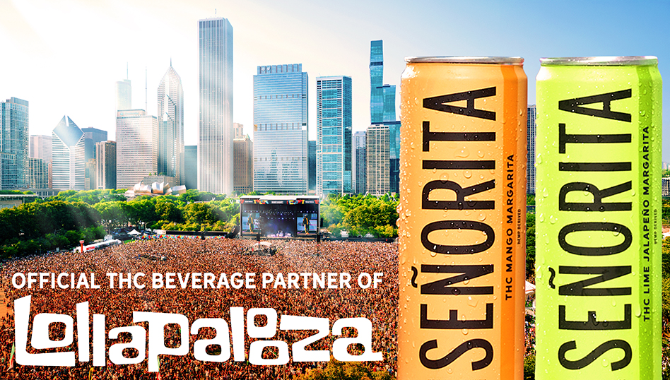 Senorita Official Thc Beverage Partner Lollapalooza 2026