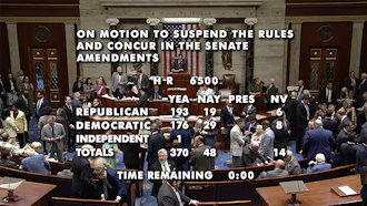 Final House Vote Cr