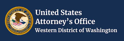 United States Attorney's Office Western District of Washington logo with Department of Justice seal