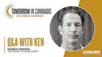 Kenneth Morrow Q&A interview for Tomorrow in Cannabis publication by Cannabis Business Times