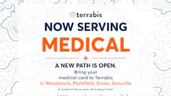 Terrabis Illinois dispensaries now serving medical patients in Woodstok, Plainfield, Dixon, and Grayville.