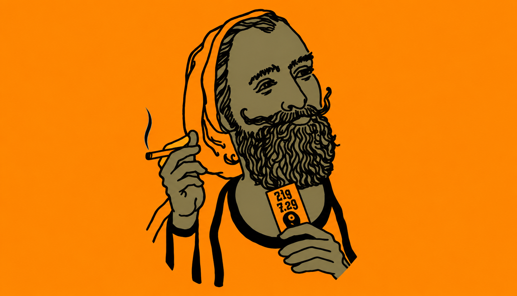Zig Zag Orange