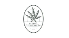 Cannabis Cultivators of B.C. logo featuring a cannabis leaf in an oval badge with Canada text