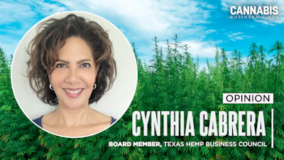 Cynthia Cabrera, board member of Texas Hemp Business Council, featured in Cannabis Business Times opinion article