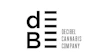 Decibel Cannabis Company logo featuring stylized d and B letters with horizontal lines