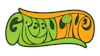 Green Lyme logo featuring stylized text in a lime green and golden yellow organic tube design