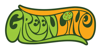 Green Lyme logo featuring stylized text in a lime green and golden yellow organic tube design