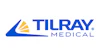 Tilray Medical logo with blue curved icon and gold accent lines